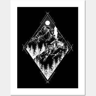 Into The Mountains Posters and Art